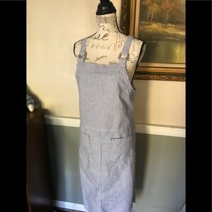 Mountain Lake Cotton Striped Denim Dress PL